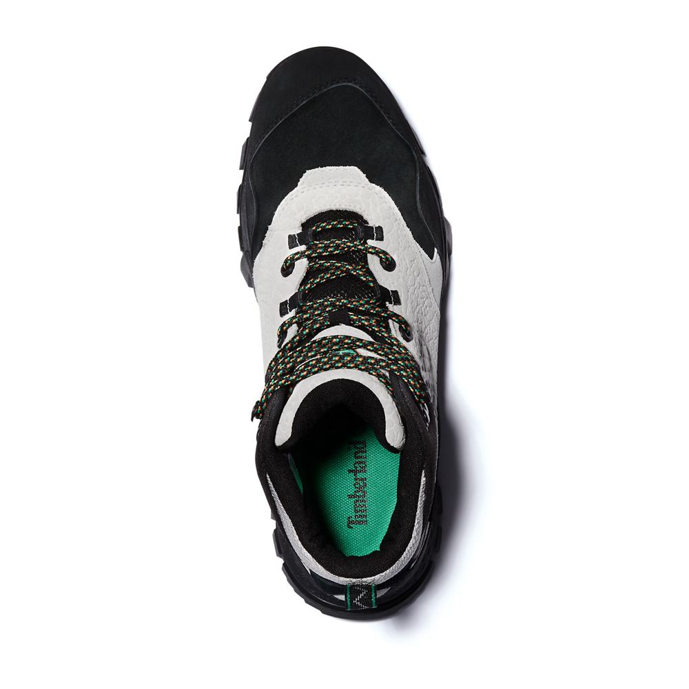 Botas de Caminhada Masculino - Timberland Garrison Trail Impermeavel Mid - UBXQG5216 - Cinzentas/Pre